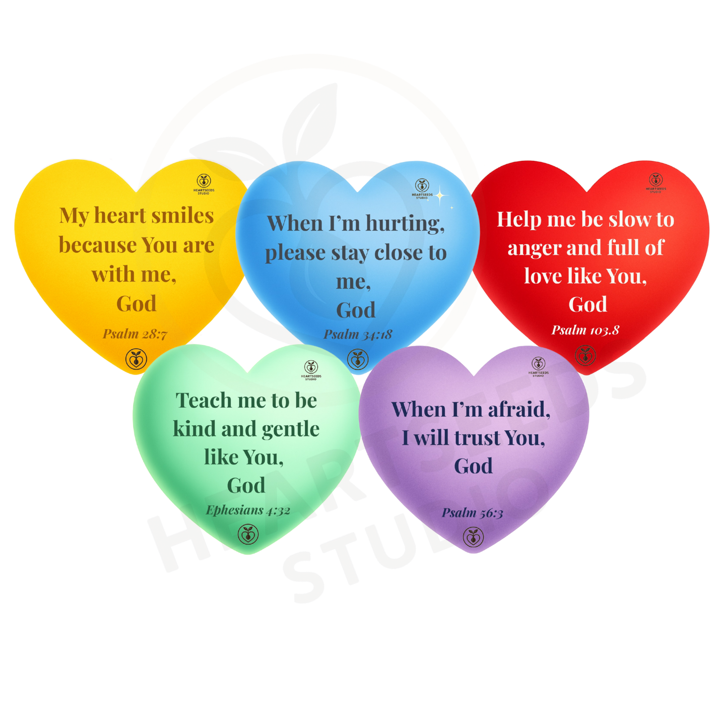 Heart Check Verse Pack™ – 5 Hearts for 5 Feelings